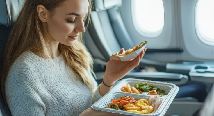 How do I know if a meal is included in a flight?
